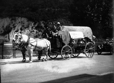 Float for July 4, 1921 parade.