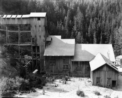 Alice Mill looking S.E. 8-12-20. Alice Mine Taken for J.P. Hall 8-12-20 looking Southeast