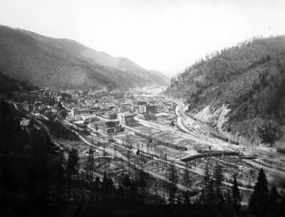 After fire. Panoramic View