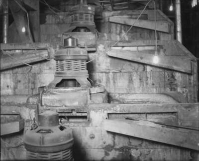 Flotation cells inside the mill