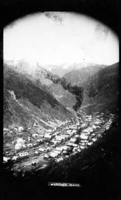 Birds Eye view of the town