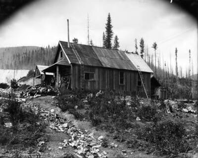view of the mining company office