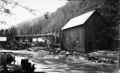 Mother Lode building right up against a river