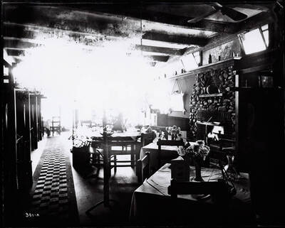 Grotto Restaurant, shows Interior