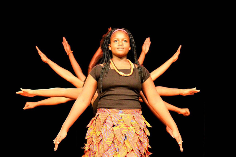 Dancer at the 2016 Africa Night.