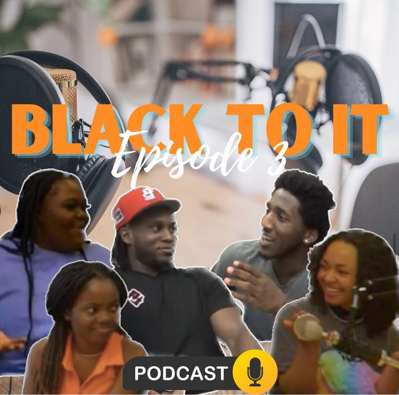 Black To It Episode 3 premiere announcement, "We Chatted with D1 Athletes."