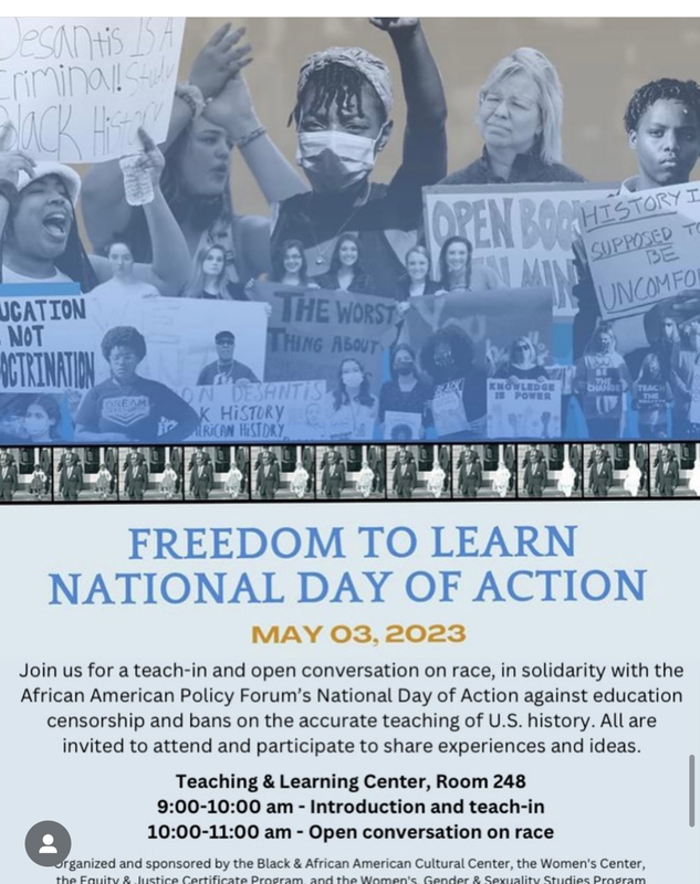 Freedom to Learn National Day of Action post.