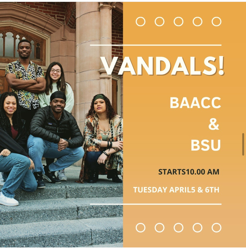 Black/African American Cultural Center promotion on Vandal Giving Day.