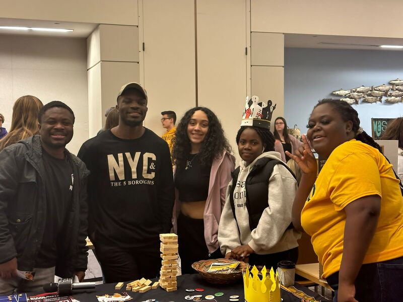 Black Student Union students tabling at UIdaho events [04]