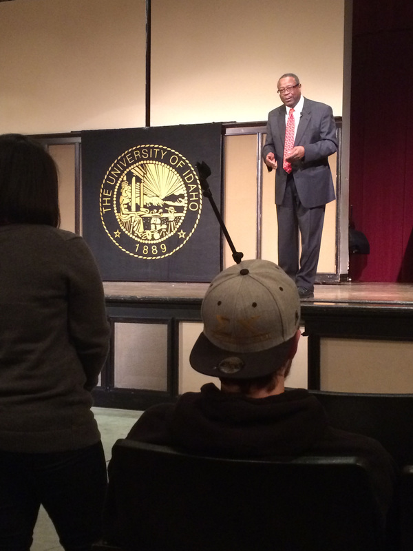 Les Purce, Evergreen State College President, speaks at 2014 Martin Luther King Jr. Week