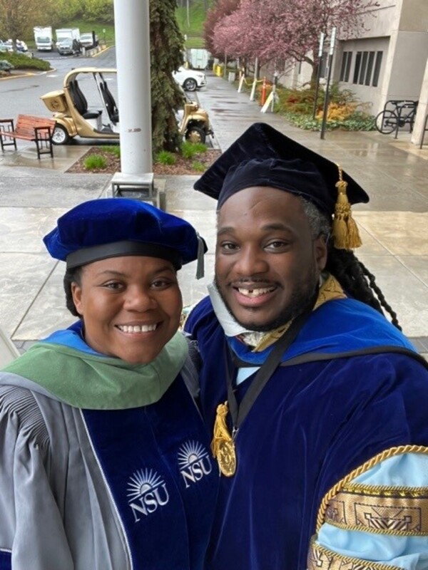 Graduation Spring 2022-Drs. Sydney Freeman, Jr. & Lynda Freeman 