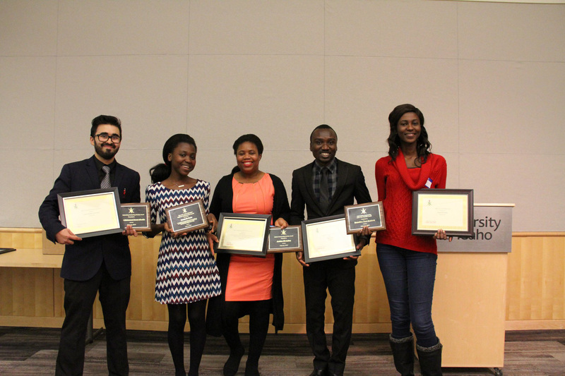Student award recipients at the 2019 Dynamic Engineers Lecture Series.