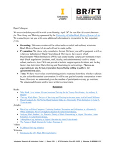 Material related to the U of I Black and African American Cultural Center