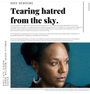 Bree Newsome: Tearing hatred from the sky