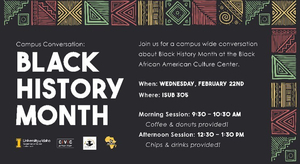 Campus Conversation: Black History Month