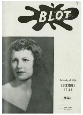 A stressed-out student guide to houseplants; Alternative native hunting in the gem state; Fire!: Kepping up with the bees; Your guide to getting outside; Focused on fish; The arboretum; Ruffled feathers