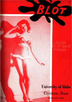 Before the Final Curtain; Mirror, mirror, on the wall; Boise: Hub of the State; HIT and RUN; No Title at All; Why I Became a Nudist; Paul Lonardo: 'Aging' Linguist; One day's daze, or life with Idaho coed; Blot Blat; The Old Home Town; The Art of Skiing; Birth of the Saxophone; The fashion quandary; Pandemonium 