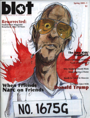 Vandals to watch; Speaking of...; Beer, books & brats; Body image; The sience & art of glassblowing; Profile: Joe Vandal; Profile: Tyler Macy; Photo Gallery