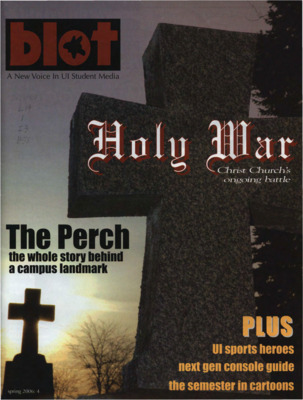 You Said it; Semester in Cartoons; Sucka Beefs; Record Holders; Drug Policies; Dorms vs. Greek; Tipping Etiquette; Wicked Websites; Angling 101; UI fight club; OC addiction; Forest Donation; Sirius Theatre; Diary of a Garden Waitress; COPS: Moscow; Climbing a Peruvian Monster; Sports; Alumni; Arts; Politics; He loves me, he loves me not