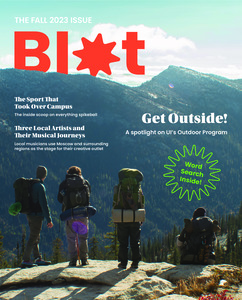 The Sport That Took Over; Campus; Will These Films Leave You; Empty After Watching?; Are Your Eyes Bigger Than
Your Stomach?; I Just Came to Say; Hello…Hello…Hello…; How Did We Get Here?; Vandal Vogue; Ms. Faux & Dr. Fact; Get Outside!; Scootin’ Around Campus; Scootin’ Around Campus; Three Local Artists and Their Musical Journeys; Decades Playlist; No Pressure; Chronic; Word Search