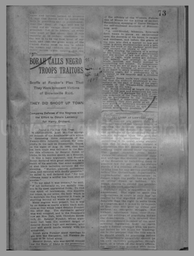Taft-Sherman Campaign of 1908 Page 76