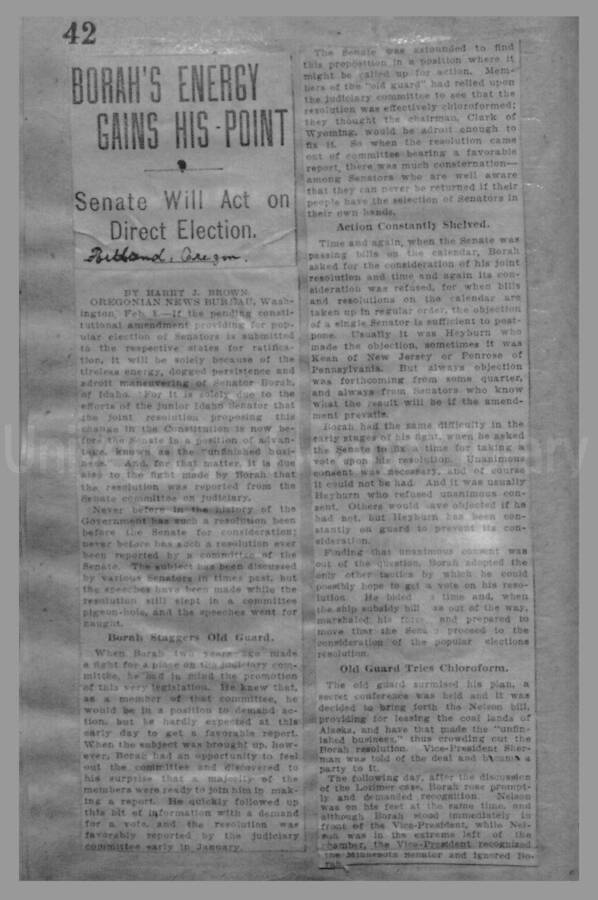 Politics - Direct Election of Senators, 1910-1913 Page 41