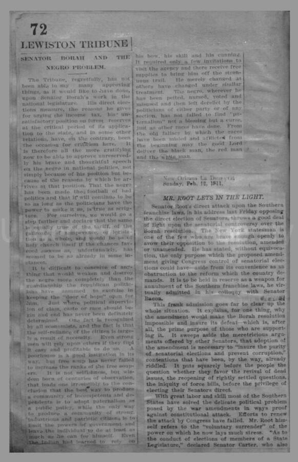 Politics - Direct Election of Senators, 1910-1913 Page 71