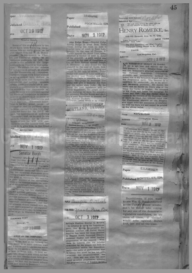 Convention and Campaign of 1912 Page 56