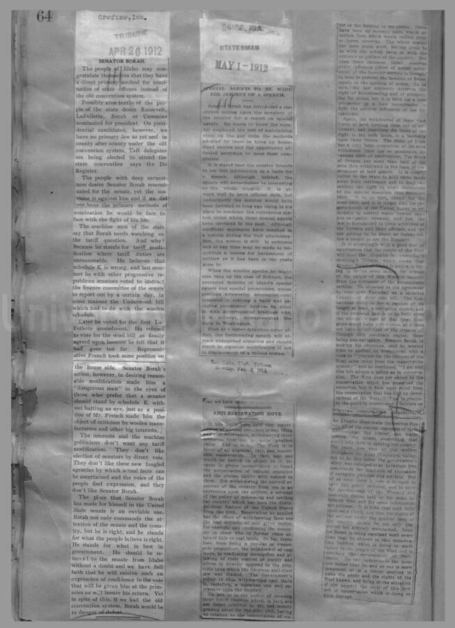 Convention and Campaign of 1912 Page 75