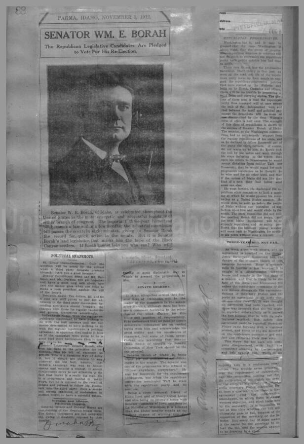 Convention and Campaign of 1912 Page 97