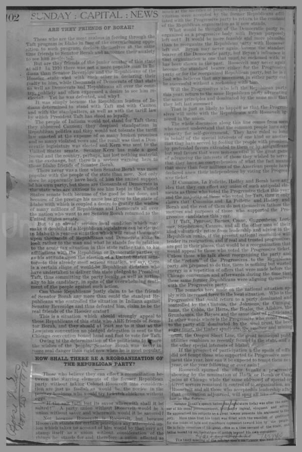 Convention and Campaign of 1912 Page 111