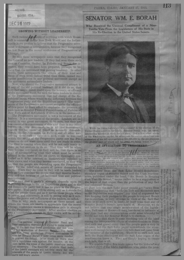Convention and Campaign of 1912 Page 122