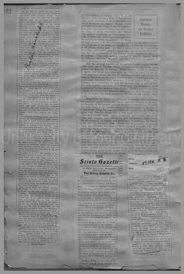 Convention and Campaign of 1912 Page 151