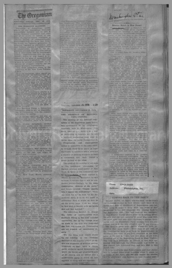 Politics - Speculation on Borah for President 1912-1916 Page 45
