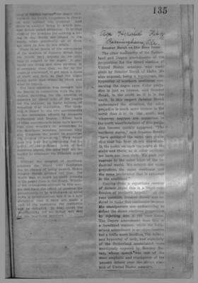 Politics - Direct Election of Senators, 1910-1913 Page 134