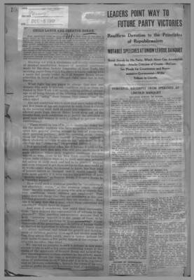 Convention and Campaign of 1912 Page 113