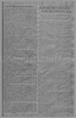 Politics - Speculation on Borah for President 1912-1916 Page 28