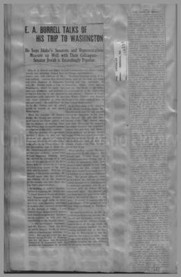 Politics - Speculation on Borah for President 1912-1916 Page 62