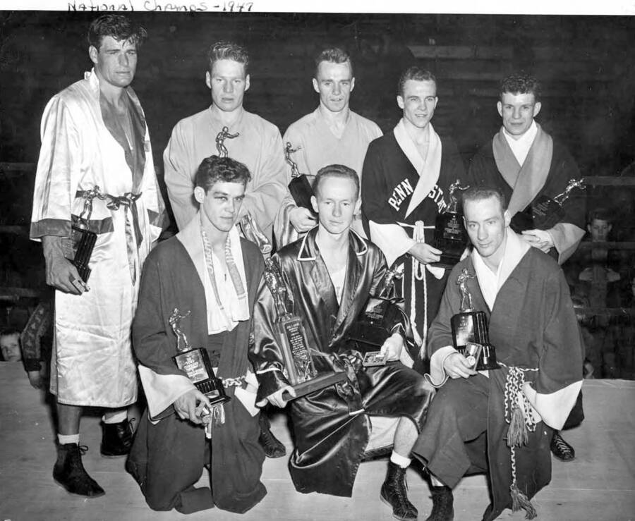 1947 National boxing championship team - National Champions, 1947. 