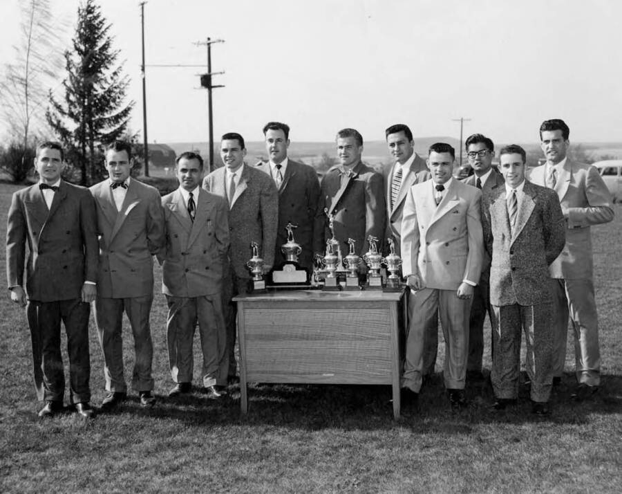 University of Idaho 1950-51 boxing squad