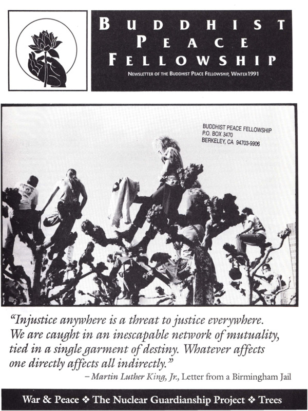 Buddhist Peace Fellowship, Winter 1991