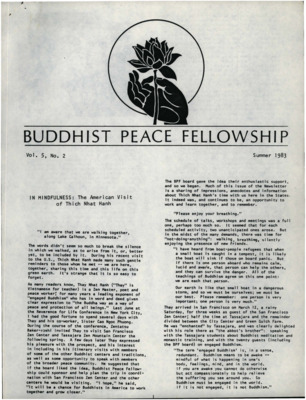 Buddhist Peace Fellowship, vol. 5, no. 2, Summer 1983