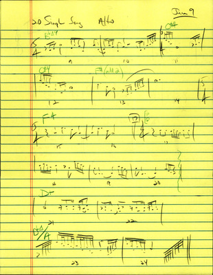 Three and One-Half Songs for Alto Saxophone and Piano