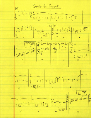 Sonata for Trumpet and Piano