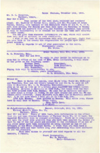 4 letters, all discussing union business.