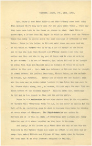 Operative mentions two men who had returned to the Coeur d'Alenes in order to locate a possible traitor to the union, the union is "winning" in Montana.