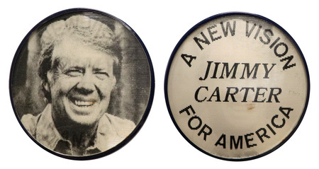 Jimmy Carter. Democratic Party nominee for President of the United States.