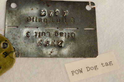 Calnon POW Dog Tag, Stalag Luft III.