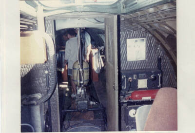 Photograph of the interior of B17