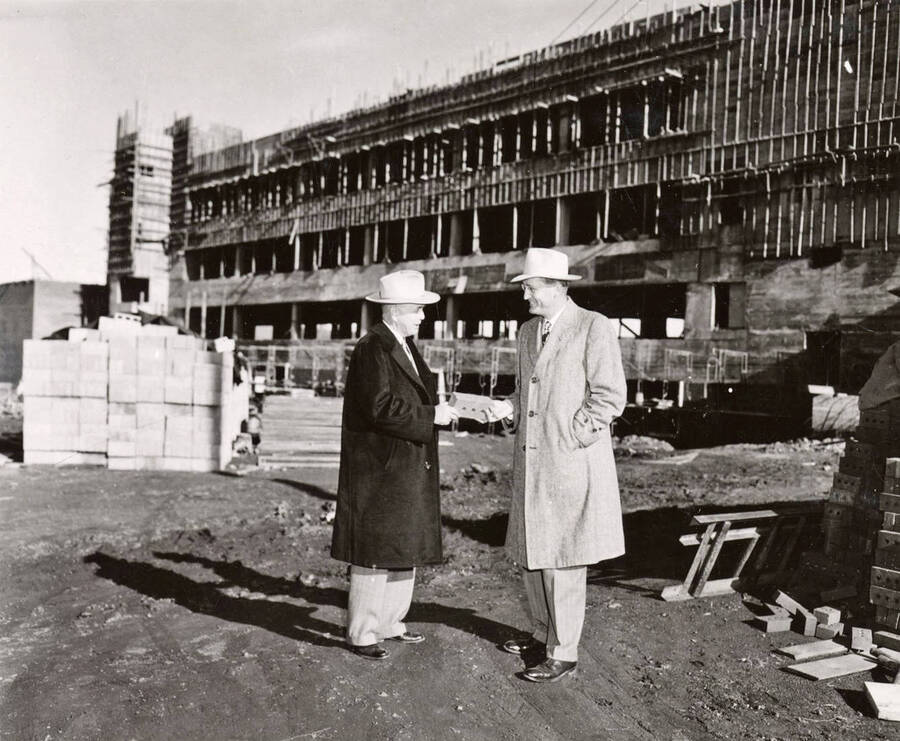 Agricultural Science Building, University of Idaho. Construction. [111-2]